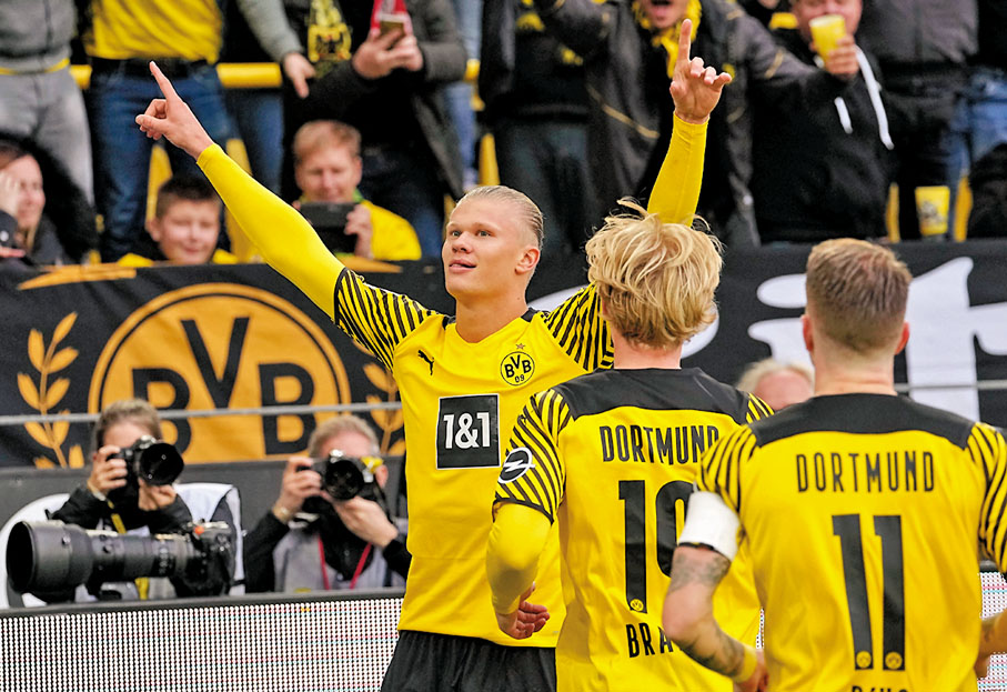 Erling Håland tvrdě trénuje za svým cílem